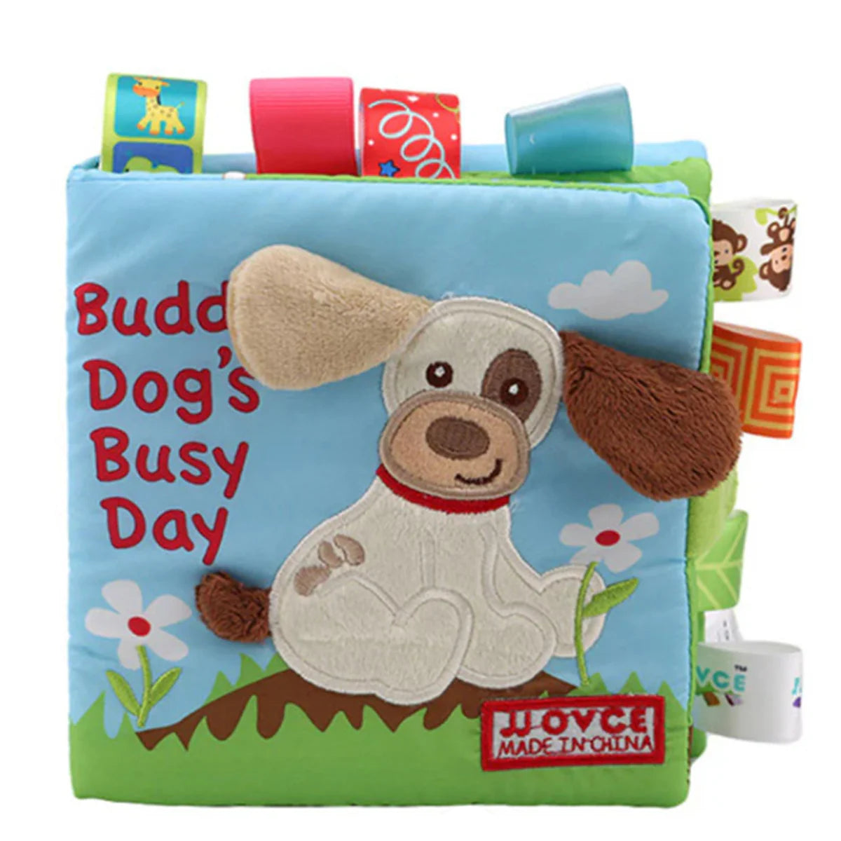 Nouvo Interactive Baby Fabric Book - Dog