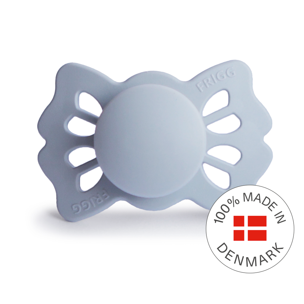 FRIGG Lucky - Powder Blue - Symmetrical Silicone Pacifier