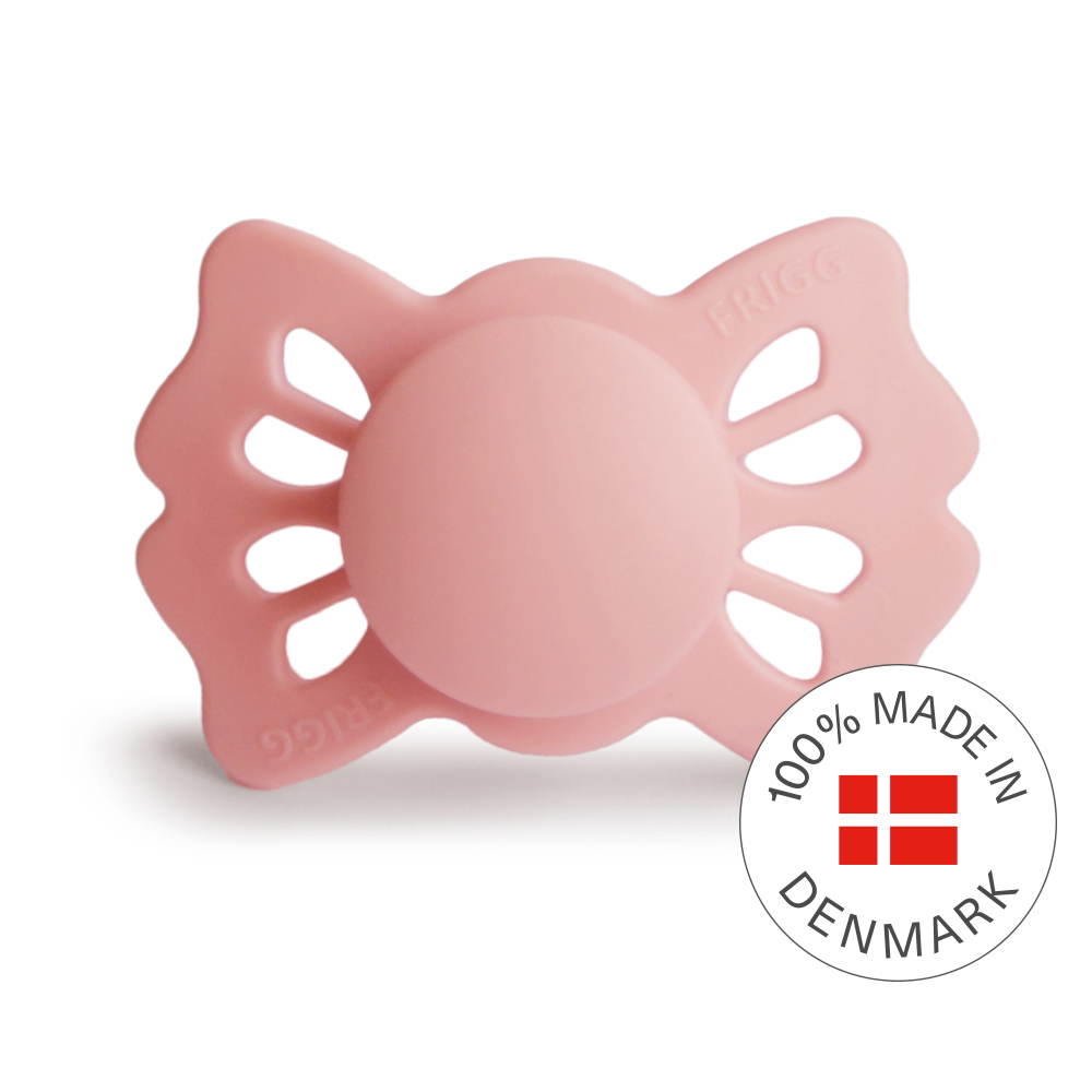 FRIGG Lucky - Pretty in Peach - Symmetrical Silicone Pacifier