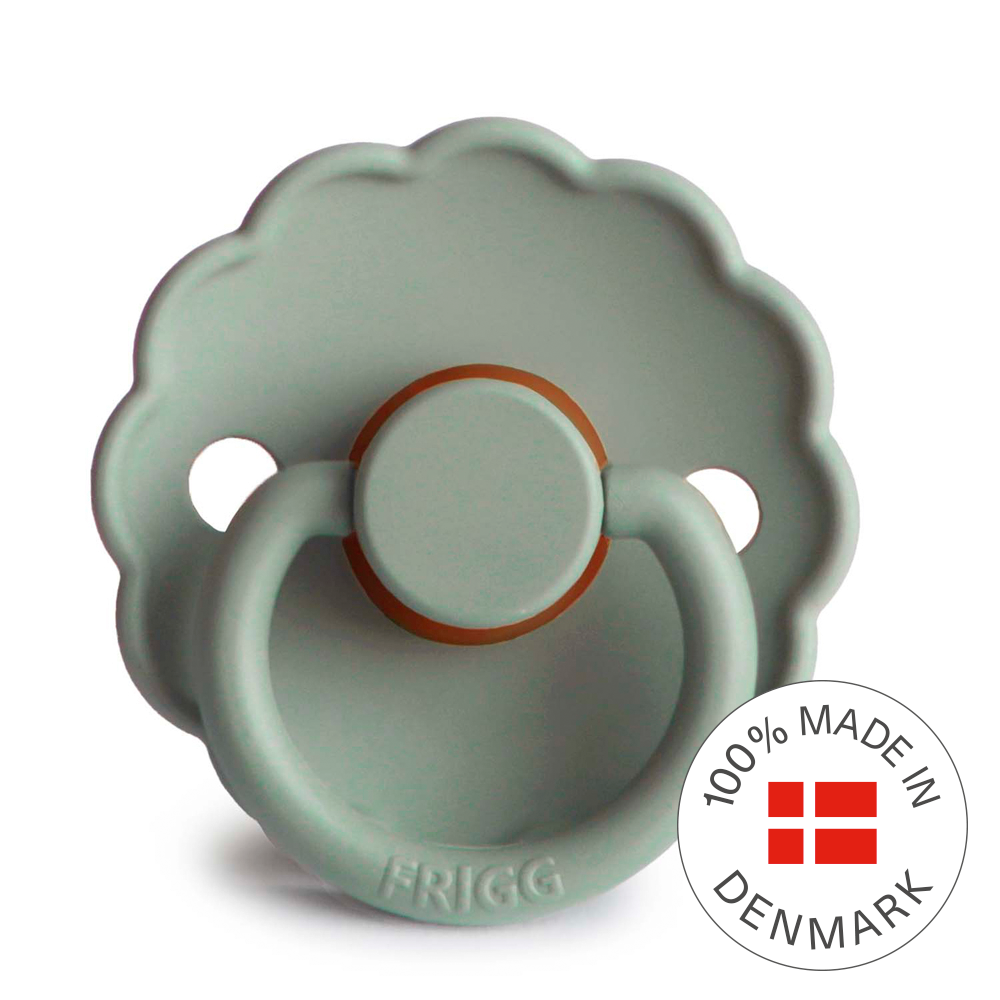 FRIGG Daisy - Round Latex Pacifier - Sage