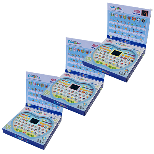 Apple Shaped Educational LED Pad with Alphabets, Words, Sounds and Numbers - 4aKid