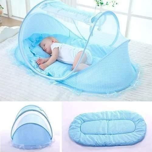 Blue Large Baby Sleeping Tent 4aKid
