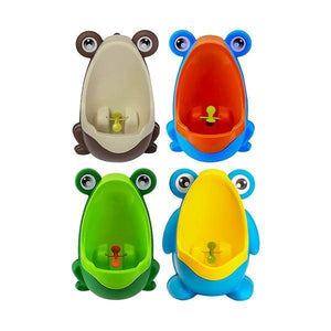 Blue/Orange Easy-Peesy Toddler Froggy Urinal for Boys - 4aKid