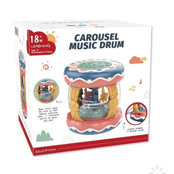 Carousel Music Drum for Babies - 4aKid