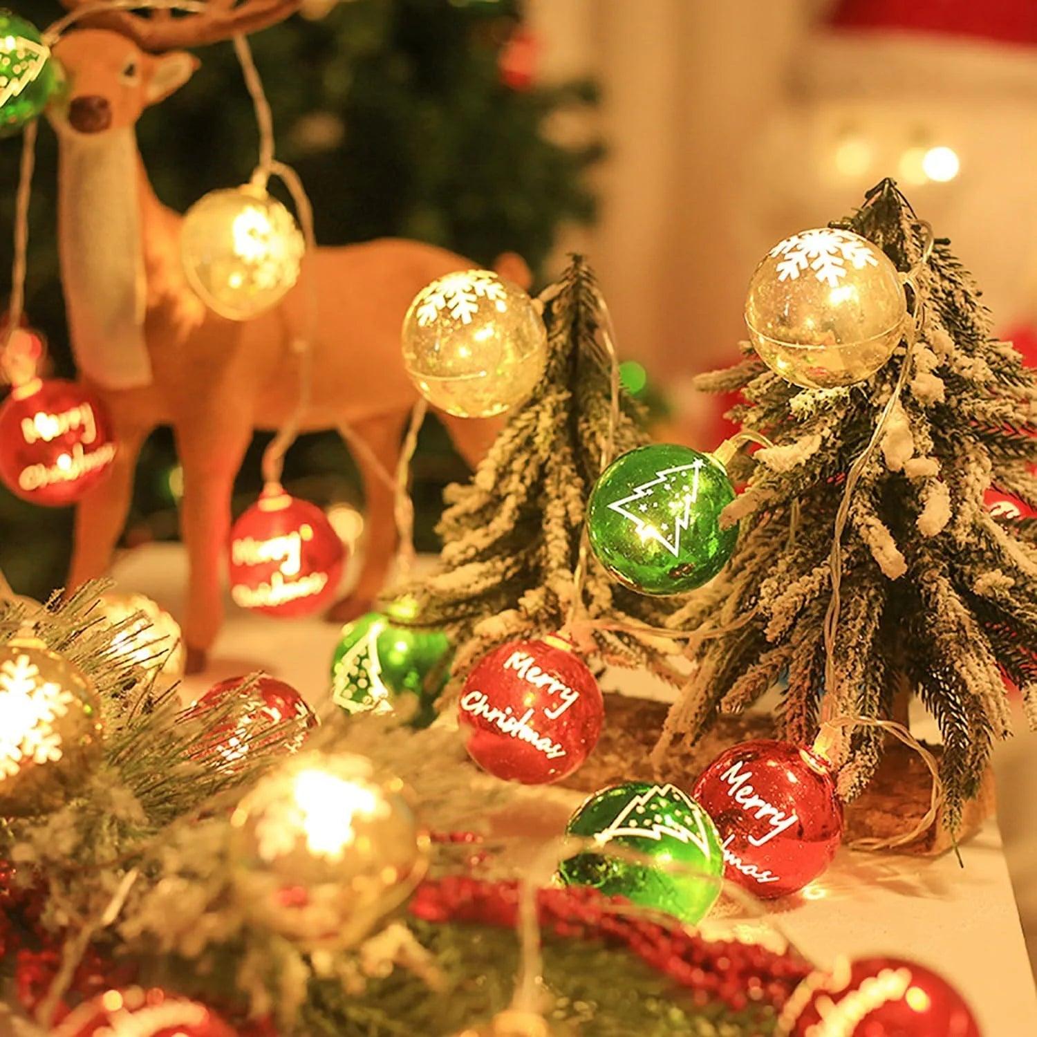 Christmas Decorative Ball String LED Light - 4aKid