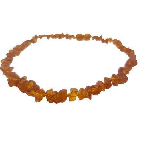 Cognac Amber Baby Teething Necklace 4aKid