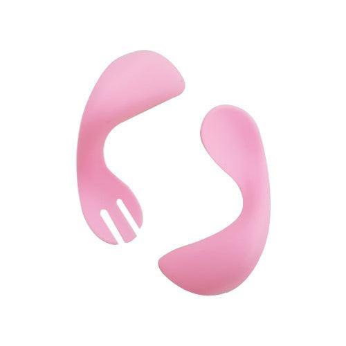 Curved Toddler Spoon & Fork - 4aKid