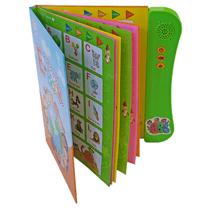 Early Learning Educational E- Book with Sounds, Alphabets, Shapes & Animals - 4aKid