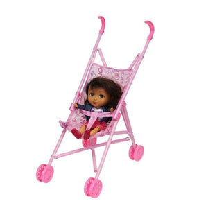 Jeronimo Dolly Stroller - Pink Teddies (Pre-Order) 