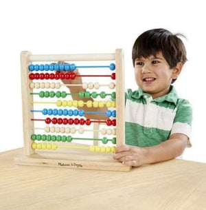 Melissa & Doug Abacus Classic Wooden Toy - 4aKid