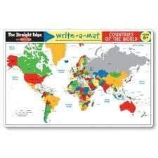 Melissa & Doug Countries Of The World Color-A-Mat - 4aKid