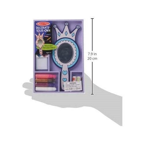 Melissa & Doug Decorate Your Own Crown Mirror Craft Kit - 4aKid
