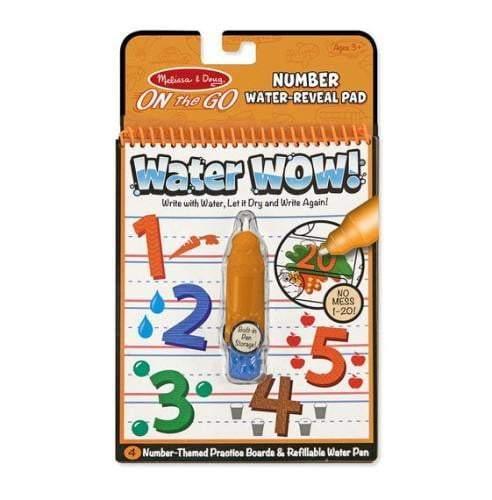 Melissa & Doug Numbers Water Wow! Book - 4aKid
