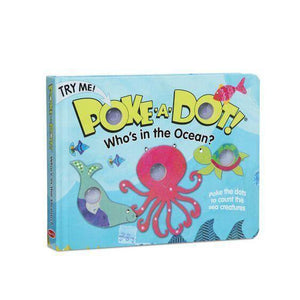 Melissa & Doug Who's in the Ocean Poke-A-Dot Book (Pre-Order) 4aKid