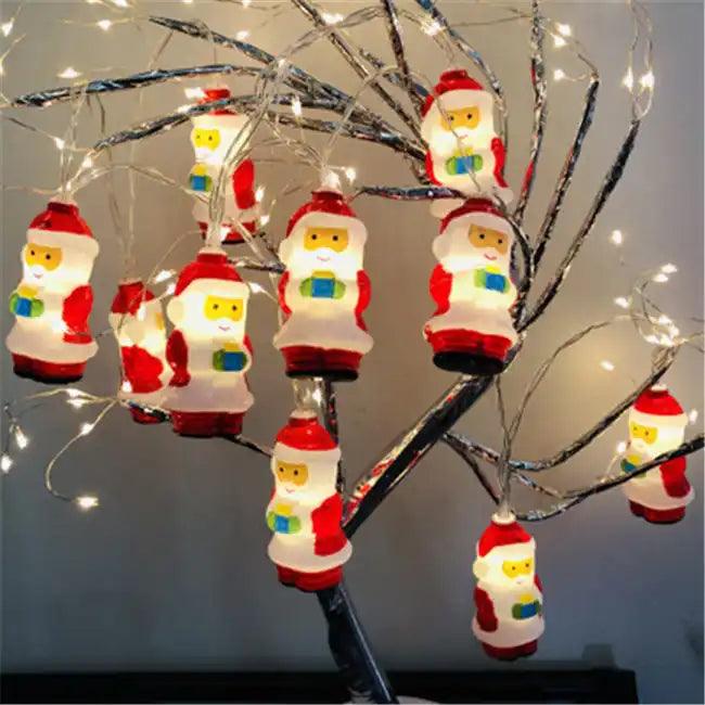 Merry Santa Stringer LED Lights - 4aKid