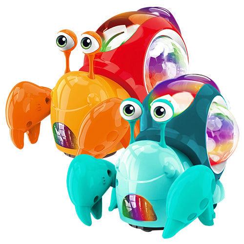 Musical Crawling Hermit Crab Baby Toy - 4aKid