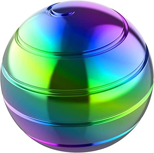 Rainbow Kinetic Super Spinner Ball - 4aKid