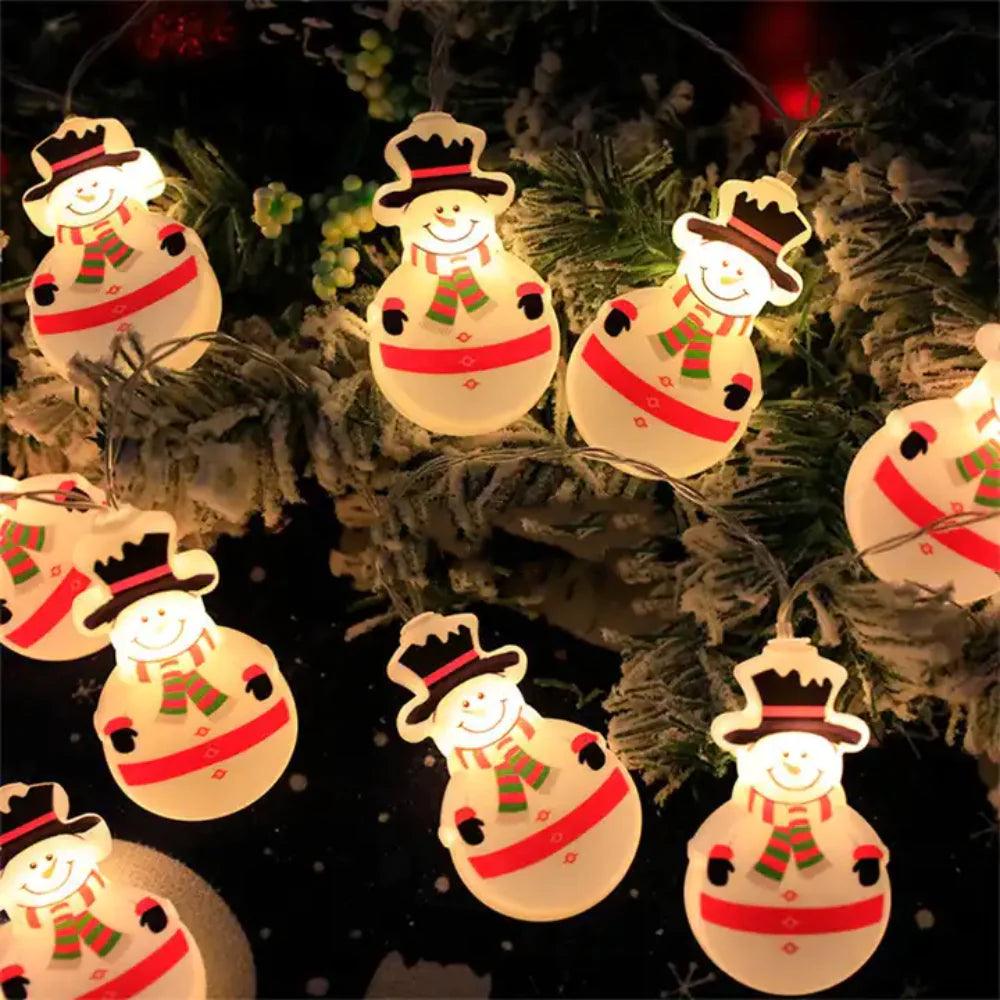 Santa's Twinkle Trail Warm White LED Lights - 4aKid