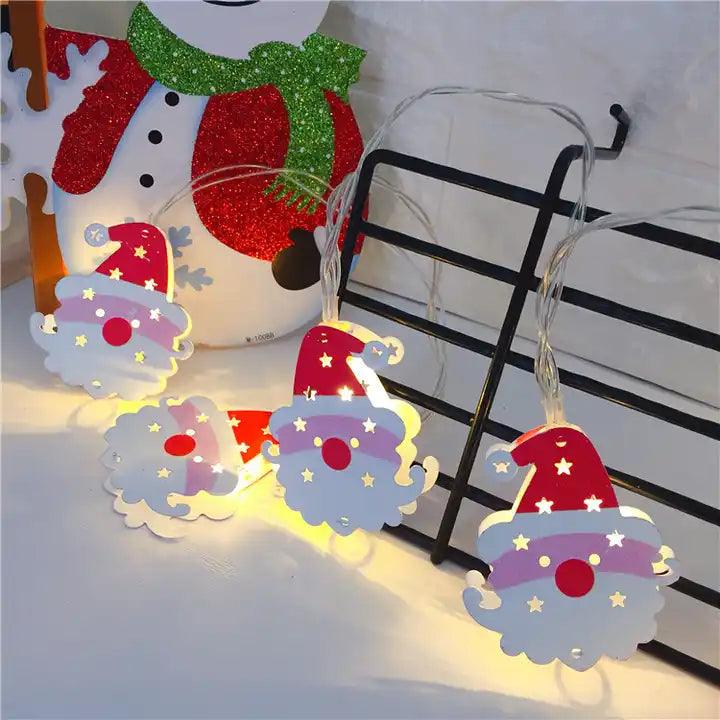 Santa Warm White LED Lights - 4aKid