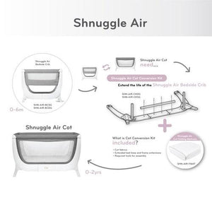 Shnuggle Baby Air Cot Conversion Kit - 4aKid