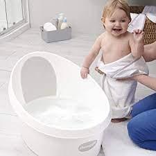 Shnuggle Toddler Bath (White/Grey) - 4aKid