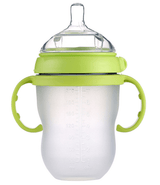 Silicone Natural Feeding Baby Bottle (Wide-Neck) - 4aKid