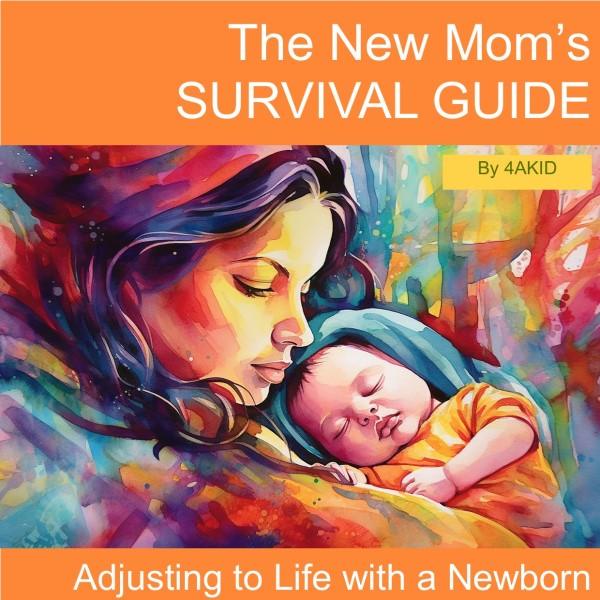 The New Mom's Survival Guide Digital E-Book - 4aKid