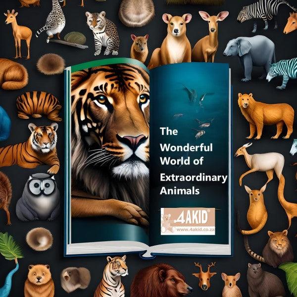 The Wonderful World of Extraordinary Creatures - A Series of 13 Captivating E-Books for Toddlers - 4aKid