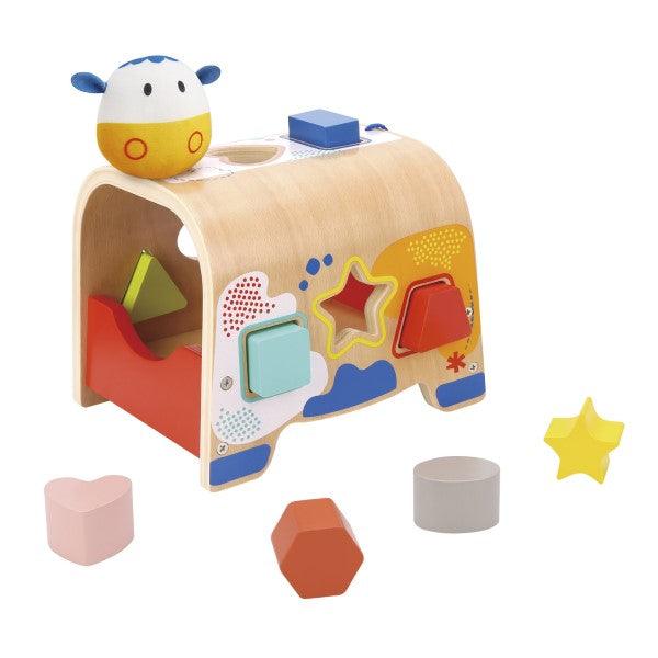 Nuovo Cow Shape Sorter Toy 4aKid