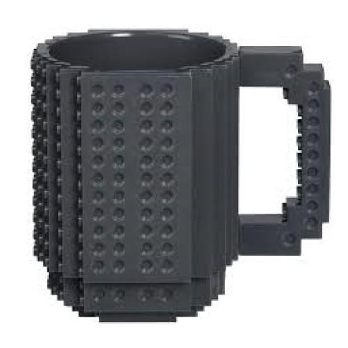 Black Building Brick Mug - 4aKid