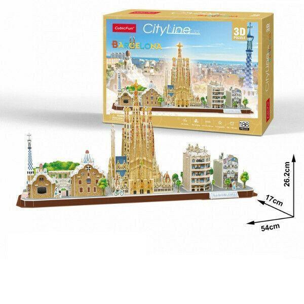 Cityline 3D Puzzle - 4aKid