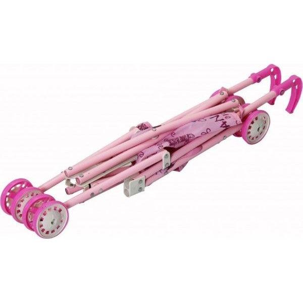 Jeronimo Dolly Stroller - Pink Teddies (Pre-Order) 