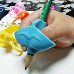 Kid's Silicone Pen Grips for Girls (Set of 3) - 4aKid