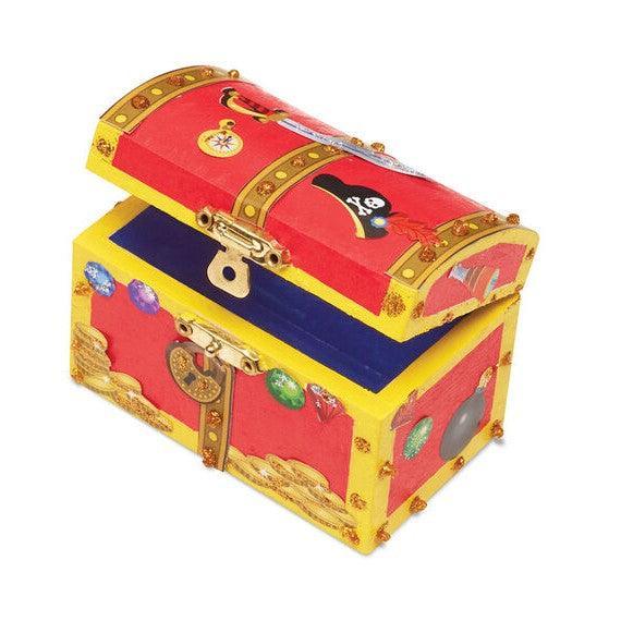 Melissa & Doug Decorate Your Own Pirate Chest Craft Kit - 4aKid