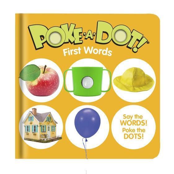 Melissa & Doug First Words Poke-A-Dot Book (Pre-Order) 4aKid