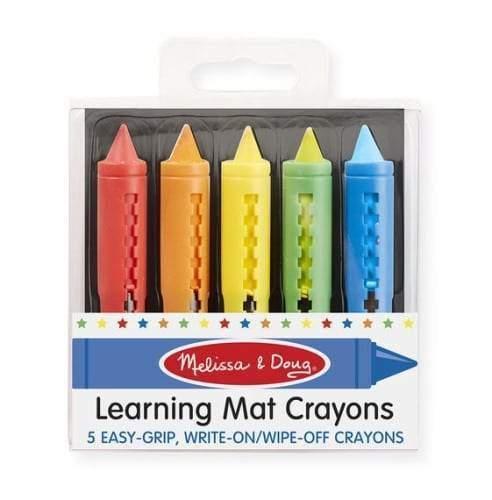 Melissa & Doug Learning Mat Crayons - 4aKid