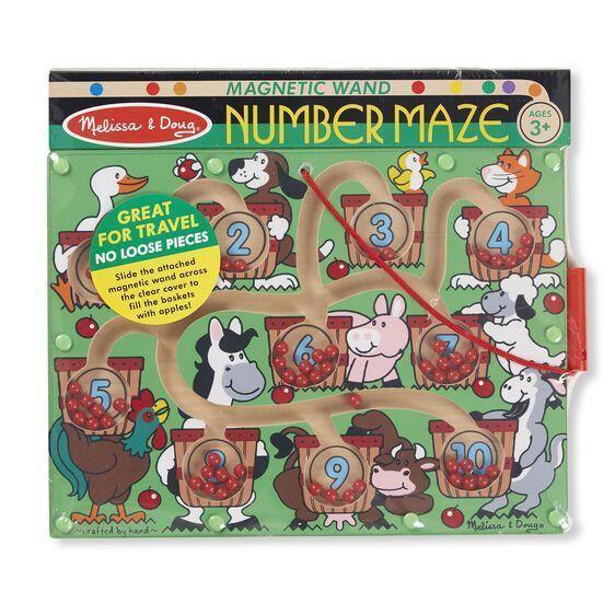 Melissa & Doug Magnetic Number Maze (Pre-Order) 4aKid