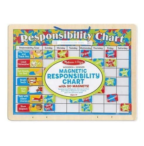 Melissa & Doug Magnetic Responsibility Chart - 4aKid