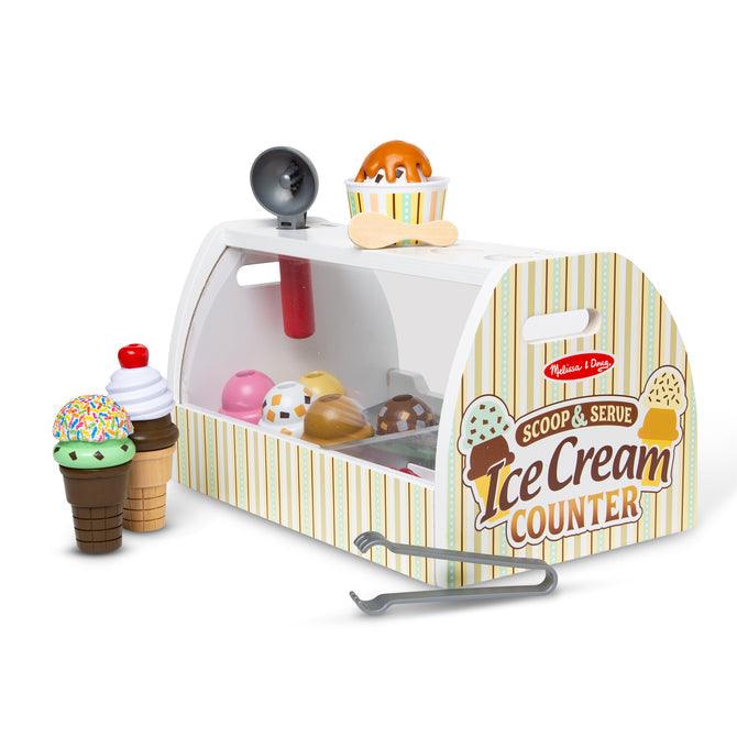 Melissa & Doug Scoop & Serve Ice Cream Counter - 4aKid