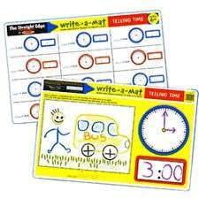 Melissa & Doug Telling Time Color-A-Mat (Pre-Order) 4aKid