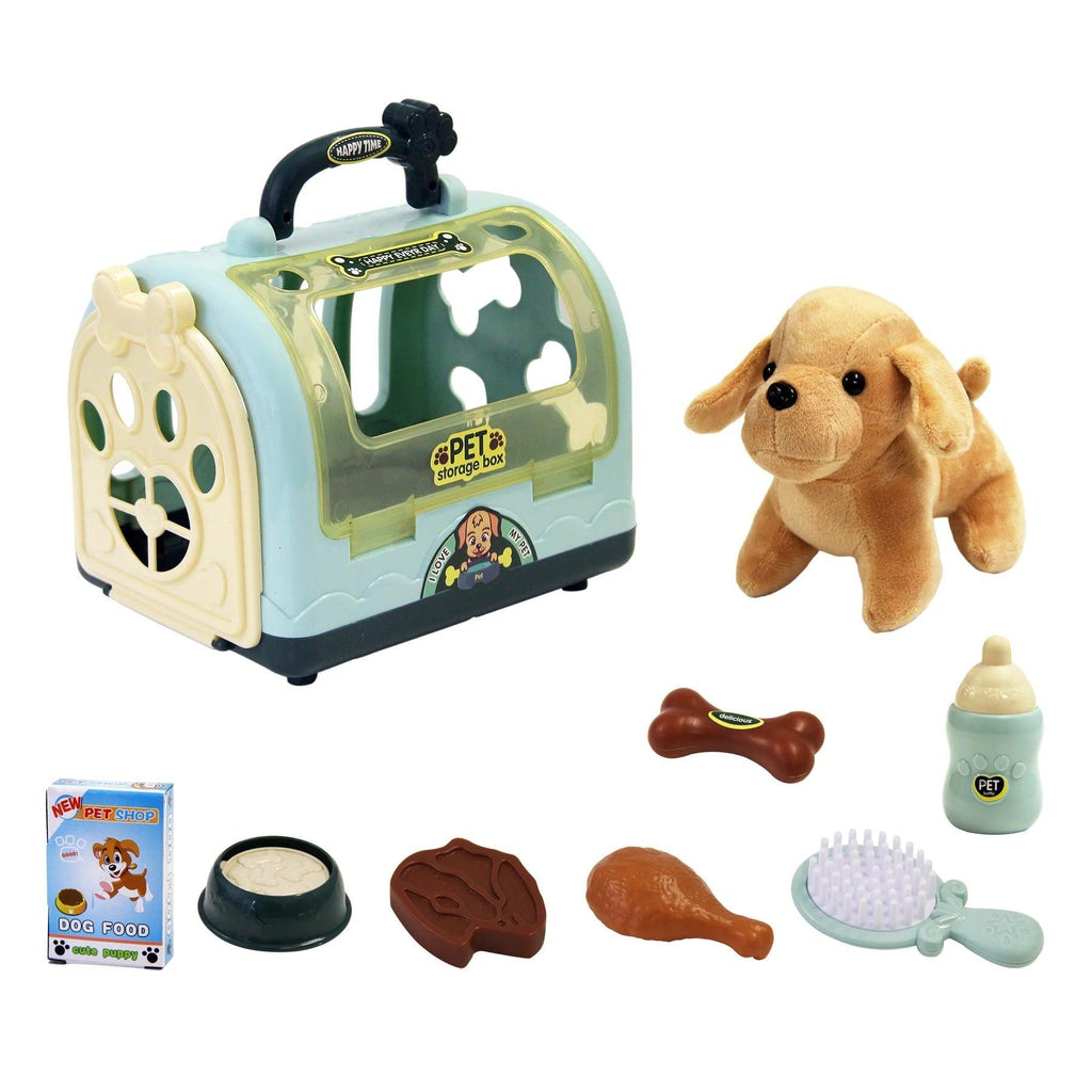 Puppy in hot sale a cage toy