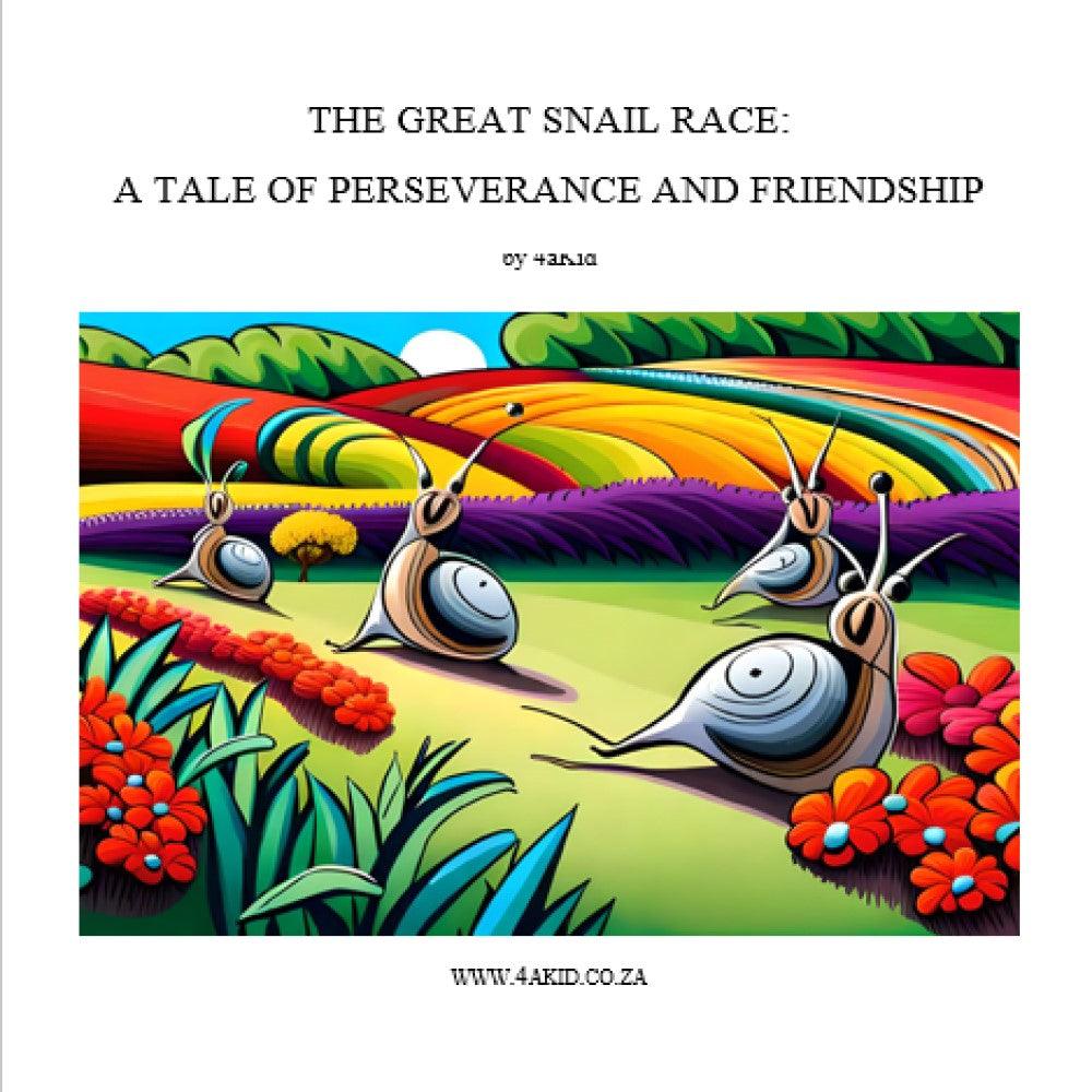 The Great Snail Race: A Tale of Perseverance and Friendship Digital E-Book - 4aKid